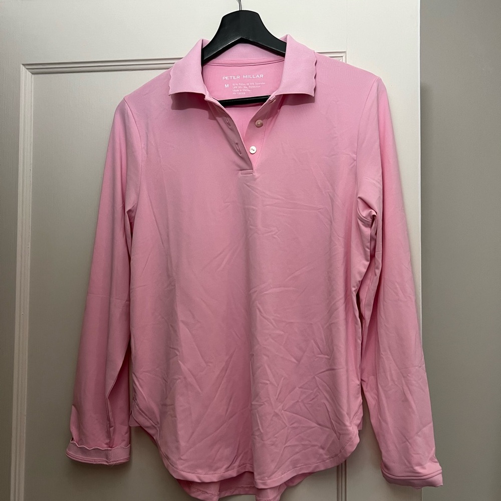 Peter miller women’s long sleeve golf shirt m